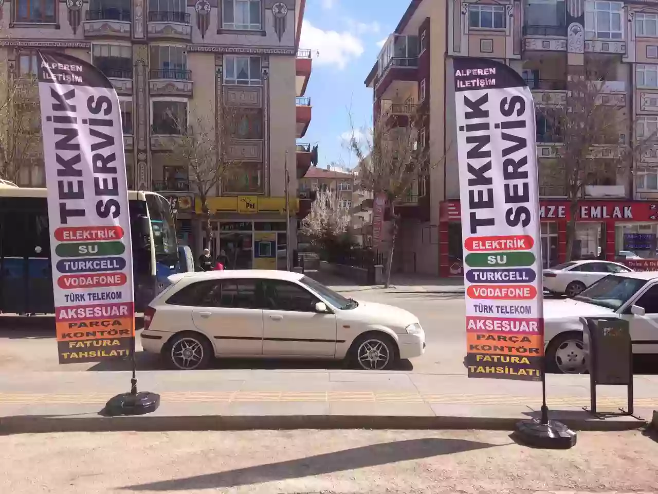 Gsm Teknik Servisi Plaj Bayrağı Örnekleri