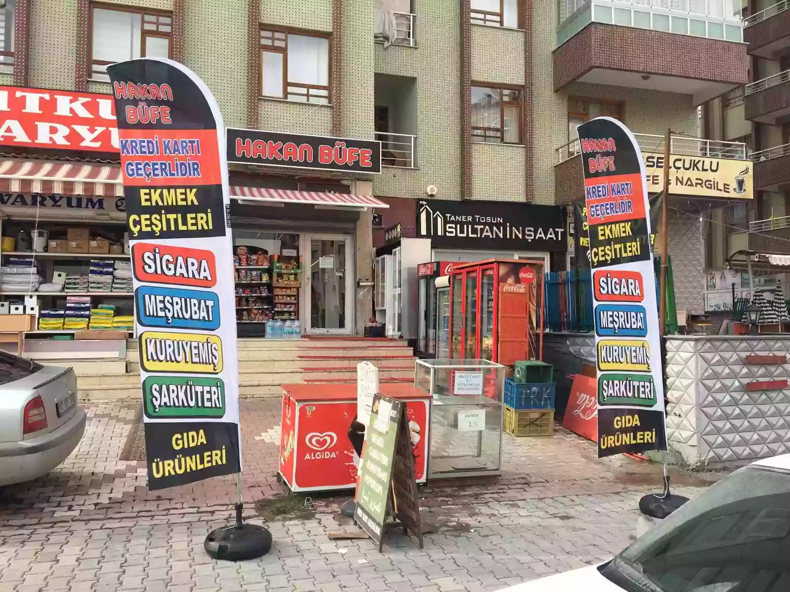 Büfeci Plaj Bayrağı Örnekleri